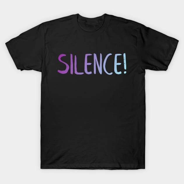 Silence T-Shirt by MiniGuardian